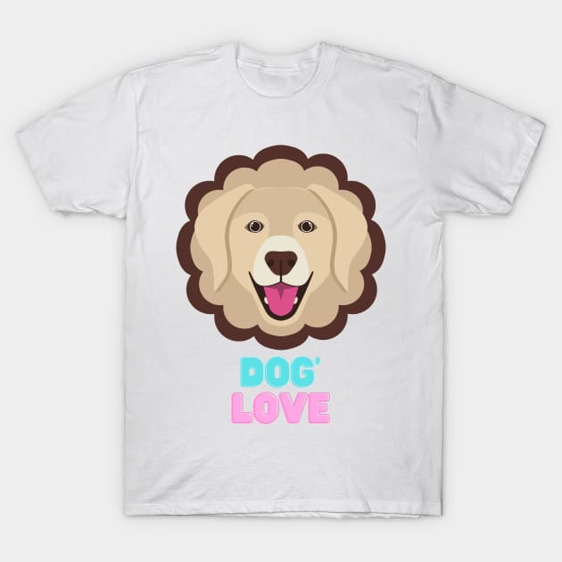 Love dogs my family T-Shirt by MeKong